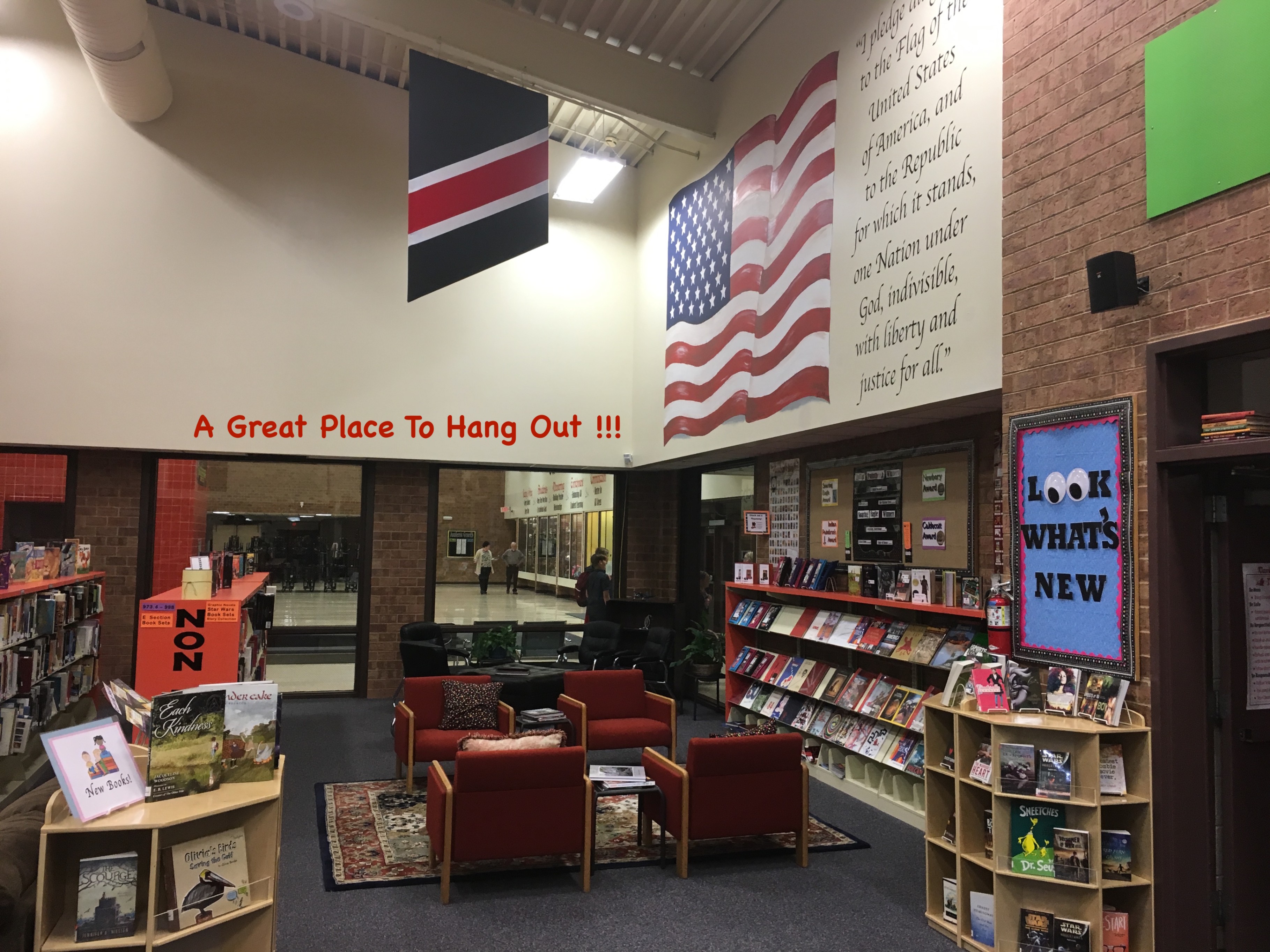 image of school library